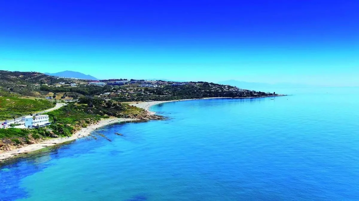 The Mediterranean coastline at Cala Sardina